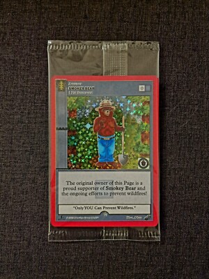 Metazoo Smokey Bear Wilderness - Sealed Promo Card Target - Full Holo