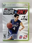 College Hoops 2K7 Microsoft Xbox 360 CIB Video Game NCAA Basketball 2K Sports