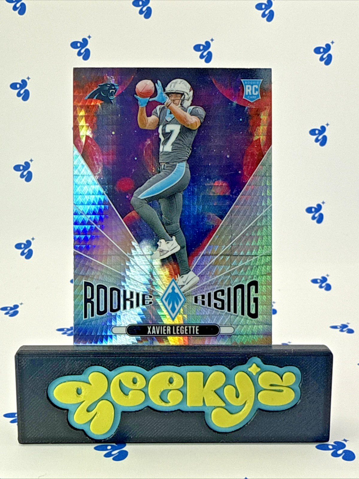 2024 Panini Phoenix - Rookie Rising Xavier Legette #RR-XLE Hyper (RC)