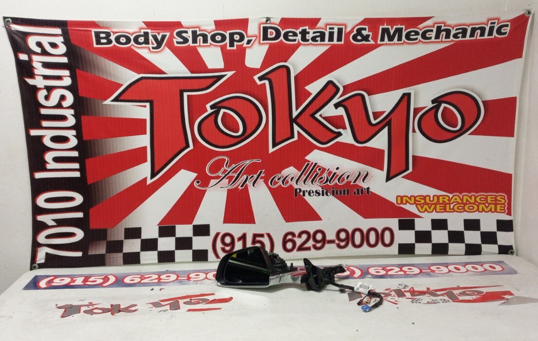 2017 2018 2019 2020 Tesla Modelo 3 Left Side Door Rear View Mirror  