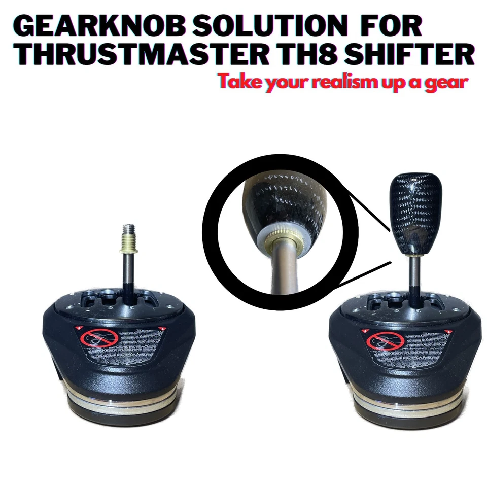 Thrustmaster TH8A & TH8RS Short Shifter Mod including Carbon gear Knob - Image 4 of 4