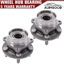 Front Left and Right Wheel Bearing Hubs Assembly Set for 2004-2009 Toyota Prius