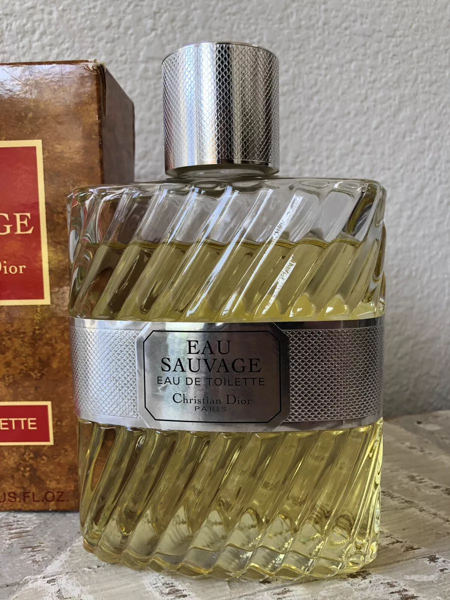 HUGE Vintage Eau Sauvage 13.5oz / 400ml Edt Toilette Splash Christian Dior  1990s