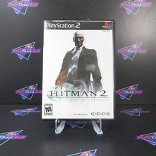 Hitman 2 Silent Assassin Reg Card PlayStation 2 CIB - 1 Year Warranty VG