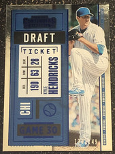 2020 Panini Contenders Draft Ticket Blue #29 Kyle Hendricks /149