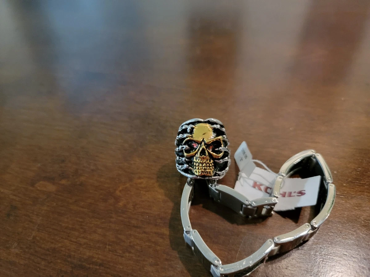 Kohls mens shop silver bracelets