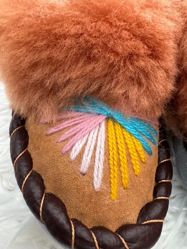 Women’s Slipper Boots 100% Leather With Sheepskin Wool Lining - Picture 80 of 338
