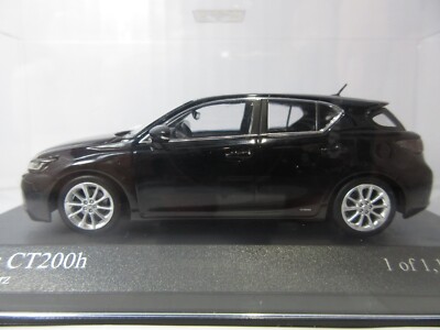 1:43 MINICHAMPS LEXUS CT200h 2011 Black Die Cast Model Car | eBay
