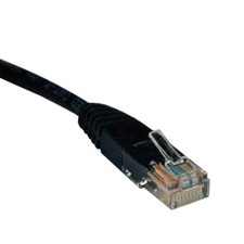Image of Cat5e 15M Network Cable - Tripp Lite N002-050-BK Cat 5e UTP Patch 50ft Black