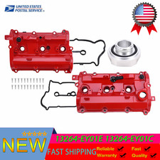 2x Upgrade Aluminum Valve Cover Set for 2008-13 Infiniti G37 2009-20 Nissan 370Z