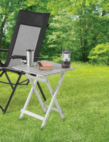 Ozark Trail Aluminum Camping Table, Silver - Picture 5 of 5
