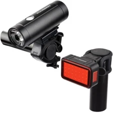Ultracycle USB Rechargeable 1100/30 Front Rear Bike Bicycle Head Tail Light Set