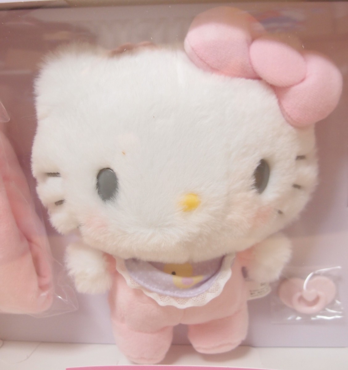 Sanrio Official Hello Kitty Baby Plush Toy Baby Care Set