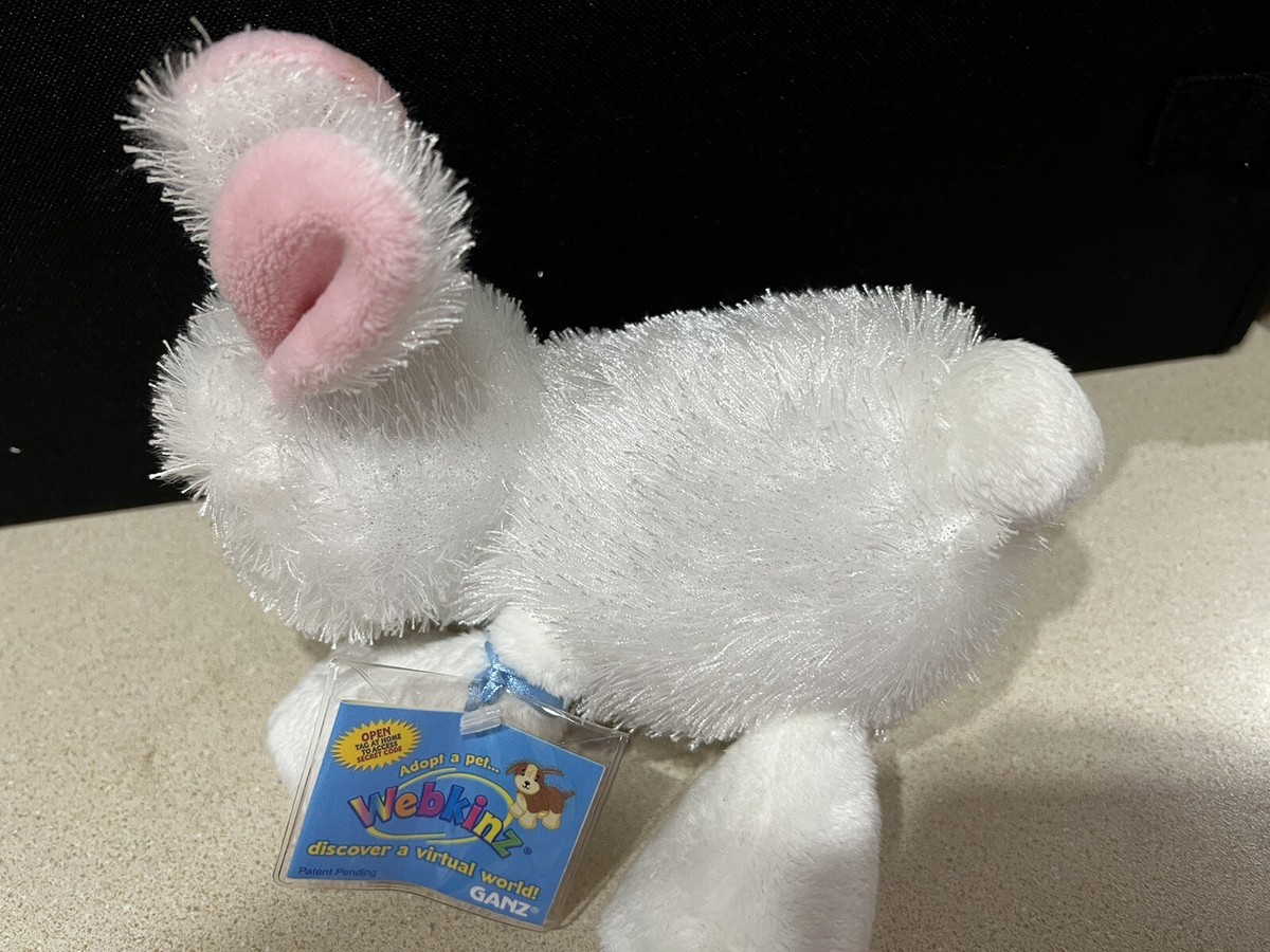 Webkinz White Rabbit HM078 NEW w/ Attached Sealed Unused Webkinz White Rabbit HM078 NEW w/ Attached Sealed Unused