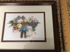 AMISH WATERCOLOR MATTED FRAMED SIGNED FREIMAN STOLZFUS 1993 WOOD FRAME 10" X 12" — photo 4