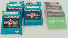 Vintage No Nonsense Womens Size B Med to Tall Pantyhose Suntan Nude Lot of 8