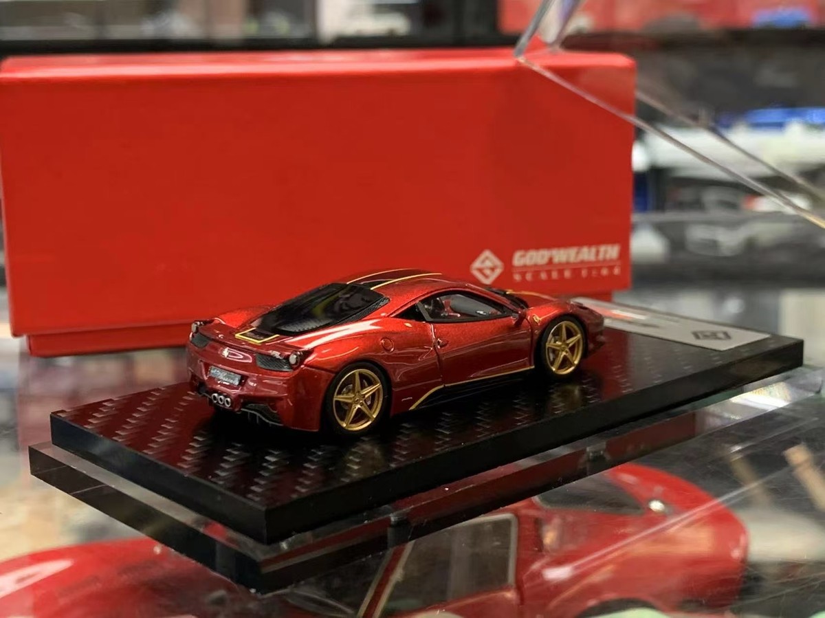 GW 1:64 Ferrari 458 Italia resin car model Collection