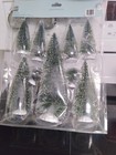 Christmas Village Collection  Pine Tree Assorted Sizes 9 trees — photo 2