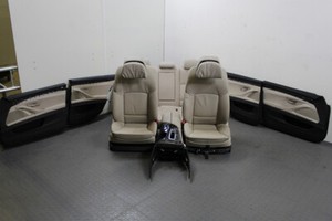 BMW 5er F10 Innenausstattung Leder Sitze Komfortsitze Memory SHZ Oyster LCCX