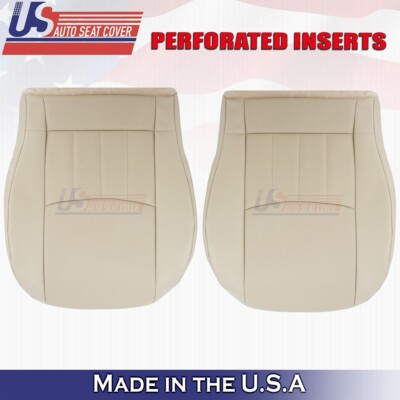 2006 2007 Fit Mercedes Benz C280 Driver & Passenger Bottoms Vinyl Cover Beige
