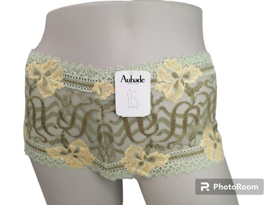 AUBADE - SHORTY REF 8728 MENTHE  TAILLE M voir tableau des tailles