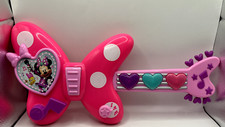 Disney Minnie Mouse Pink Guitar 16" Musical Light Up Toy