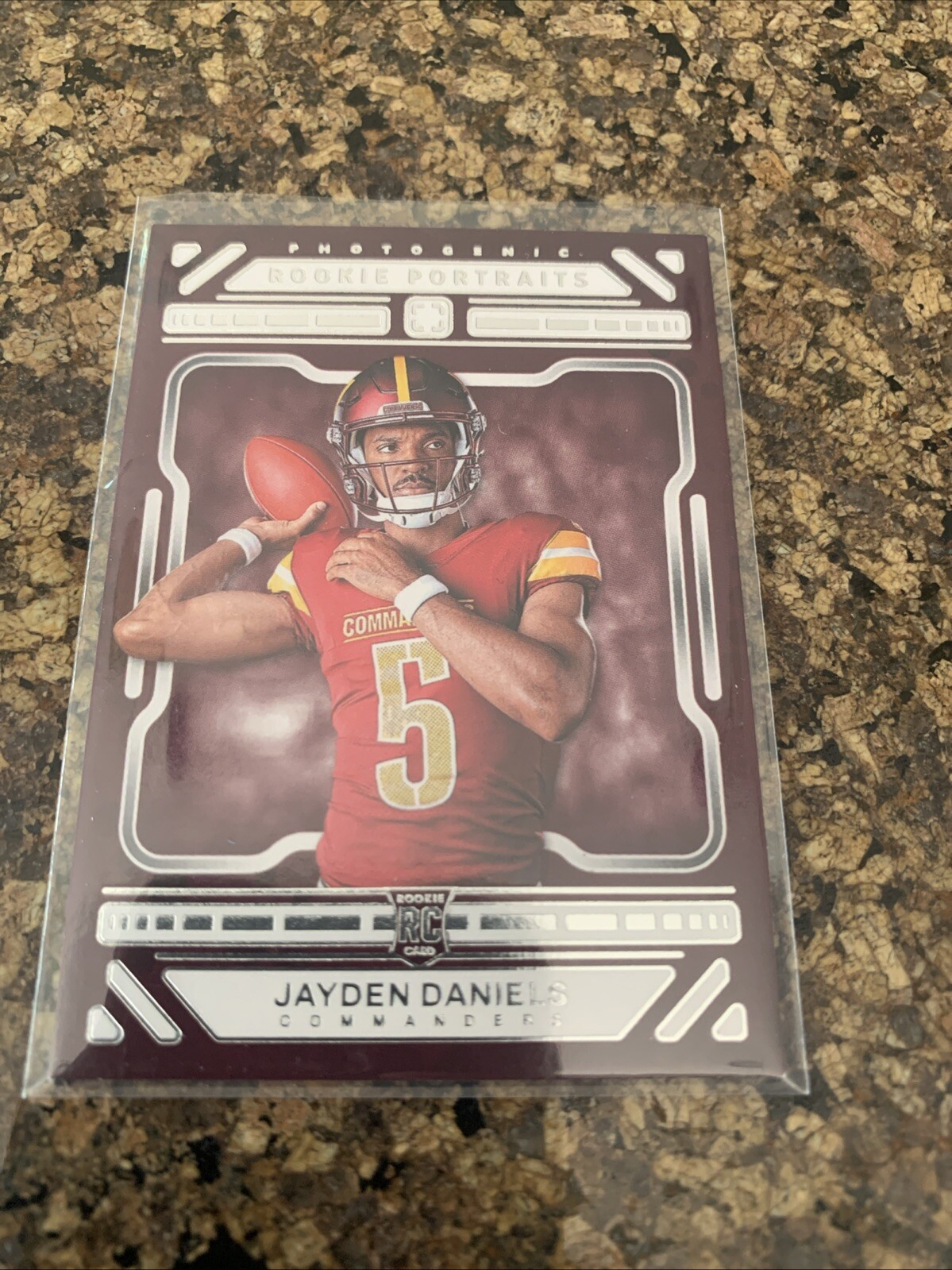 2024 Panini Photogenic Jayden Daniels Rookie Portraits #195
