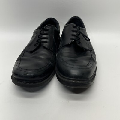 ECCO Black Leather Shock Point Lace Up Dress Shoes Oxfords EU 44 s-l400.jpg main image 4