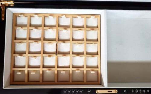 PANDORA | CAJA DE EXHIBICIÓN DE JOYERÍA NEGRA CON TAPA DE VIDRIO ✪NUEVO✪ DISTRIBUIDOR DE PRESENTACIÓN RARA NOSOTROS - Imagen 2 de 18
