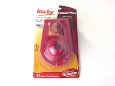 KORKY TOILET RED RUBBER FLAPPER, CHLORINE RESISTANT No. 2000