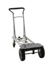 Cosco 3-in-1 Folding Series Hand Truck Platform Cart with Flat-Free Wheels