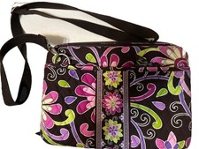 Vera Bradley Purple Punch 12  Hardshell iPad/Tablet Case w/Strap