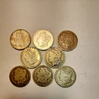 New ListingUS Morgan Silver Dollars 8 coins Pre 1904 Circulated/Cull Condition Lot!