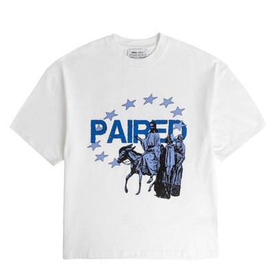 Paired Wise Herren T-Shirt weiß S/S