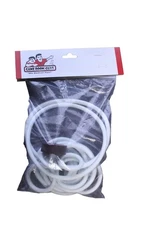 Williams Hot Diggity Pinball Machine Repair Rubber Ring Kit - White