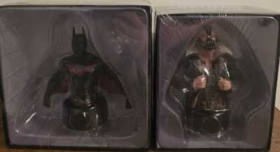 Eaglemoss Batman und Bane Büsten Kunststoff DC Universe Collector's Busts Serie