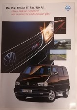 VW t4 2.5 TDI Prospekt 01/99 - Neuwertiger Zu...