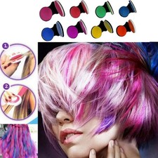 8 Color Hair Chalk Temporary Hair Chalks Colour Washout Unisex Hot Pastels X5F7