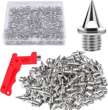 120pc 1/4 Inch Track Spikes with Wrench Running