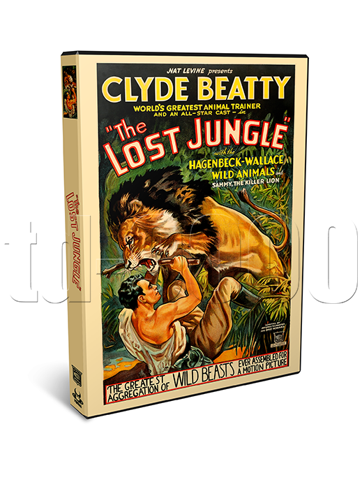 The Lost Jungle (1934) 12 Chapter Mascot Movie Serial Cliffhanger on DVD