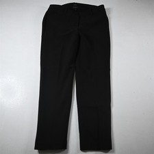 Talbots 8 Black Hampshire Slim Dress Womens Pants