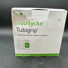 Molnlycke Tubigrip Support Bandage Size D - 1x10m / 1 x 10.9 yards DAMAGED BOX