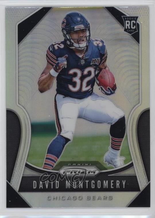 2019 Panini Prizm Rookies Silver Prizm David Montgomery #327 Rookie RC 1cg0