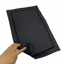 Strong Durable Black Accordion Backpad Comfortable Chest Pad Strap Accessory