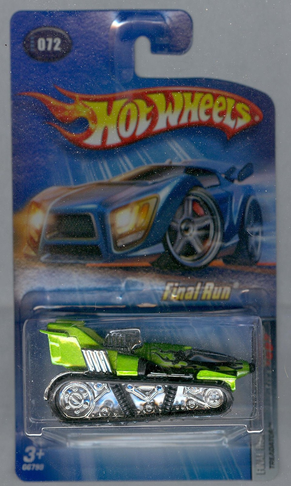 Hot Wheels 2005-072 Final Run Treadator Green 1:64 Scale Toy Car Brand New Toys