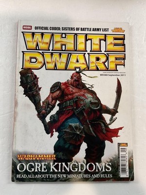 White Dwarf Magazine Issue 380 September 2011 Ogre Kingdoms Thundertusk