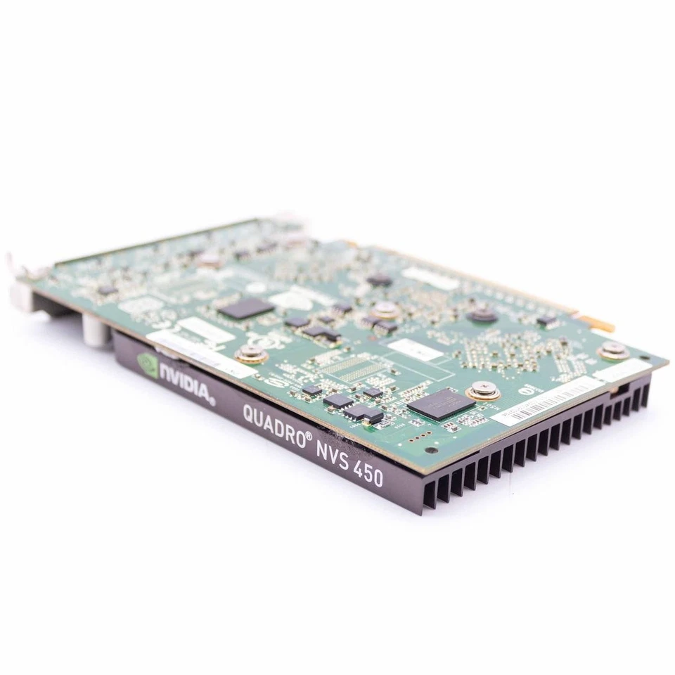 Video Card Nvidia Quadro Nvs 450 512MB GDDR3 4 X Displayport Multi Monitor - Image 2 of 2