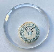 Vintage VTF Acrylic Watch Crystal 405 40.3mm 16 Size Round Domed Parts NOS