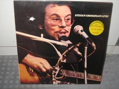 Doppel-LP Stefan Grossman ''Live!'', Blues/Folk der 70er!