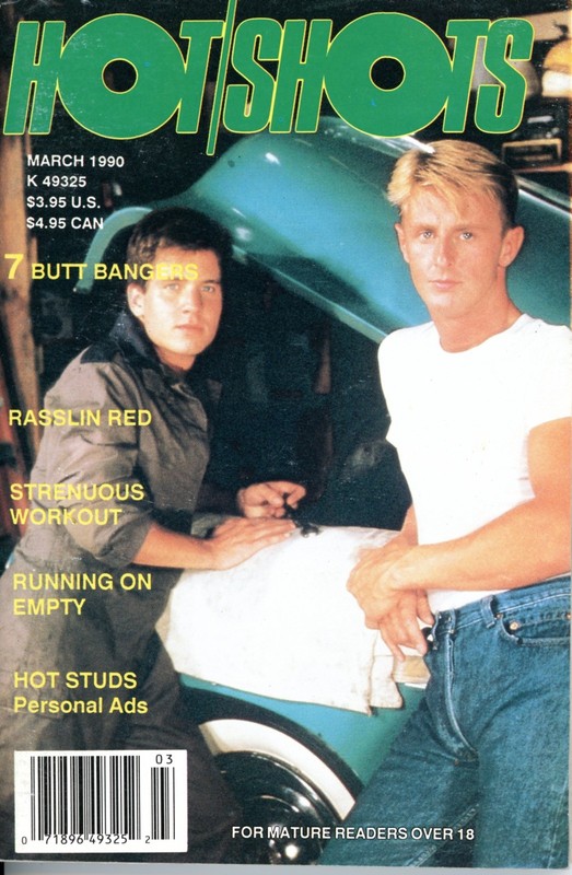 Hot/Shots Gay Magazine Vol. 5, No. 3, March 1990